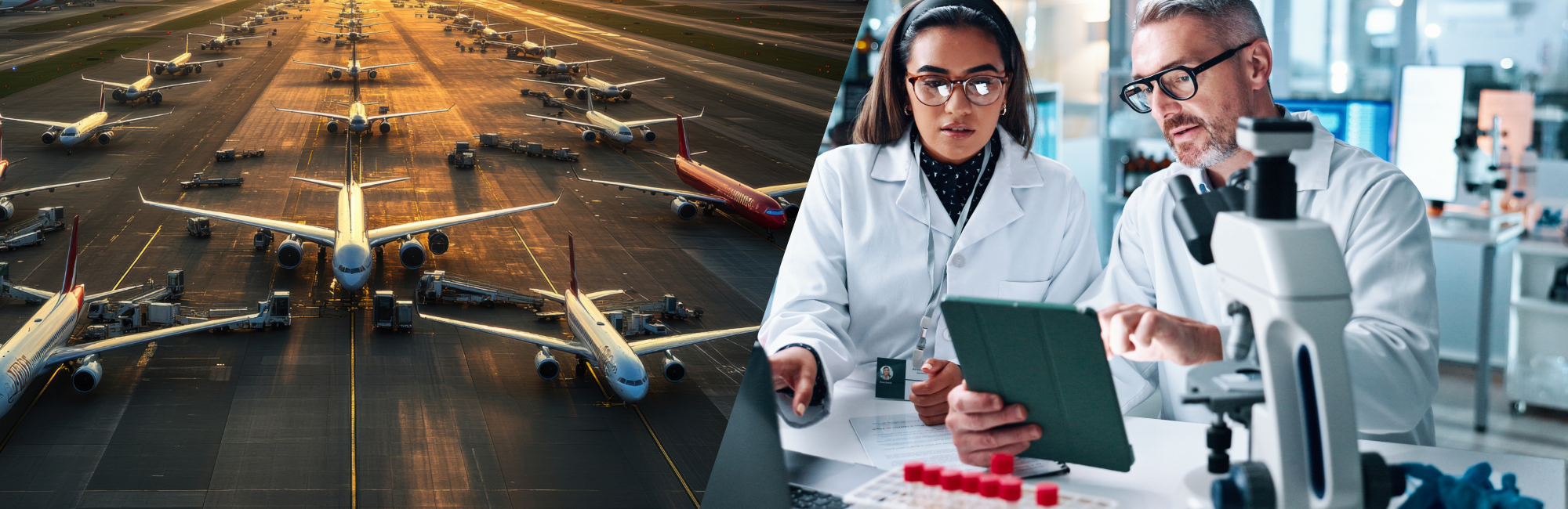 travel and laboratory