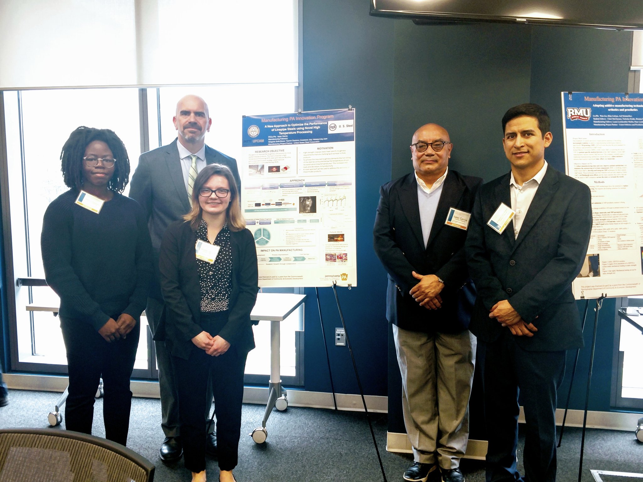 The group presenting th approach to optimize performance of Linepipe Steels