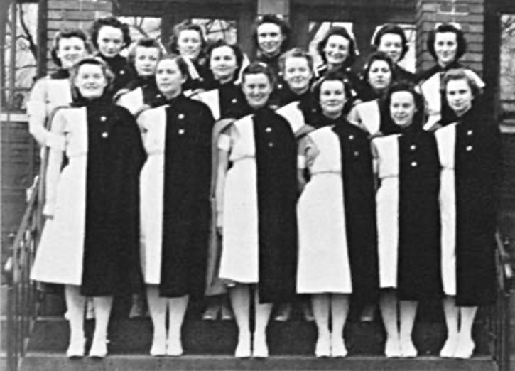 Nursing - Pitt nursing students in 1943 Nursing