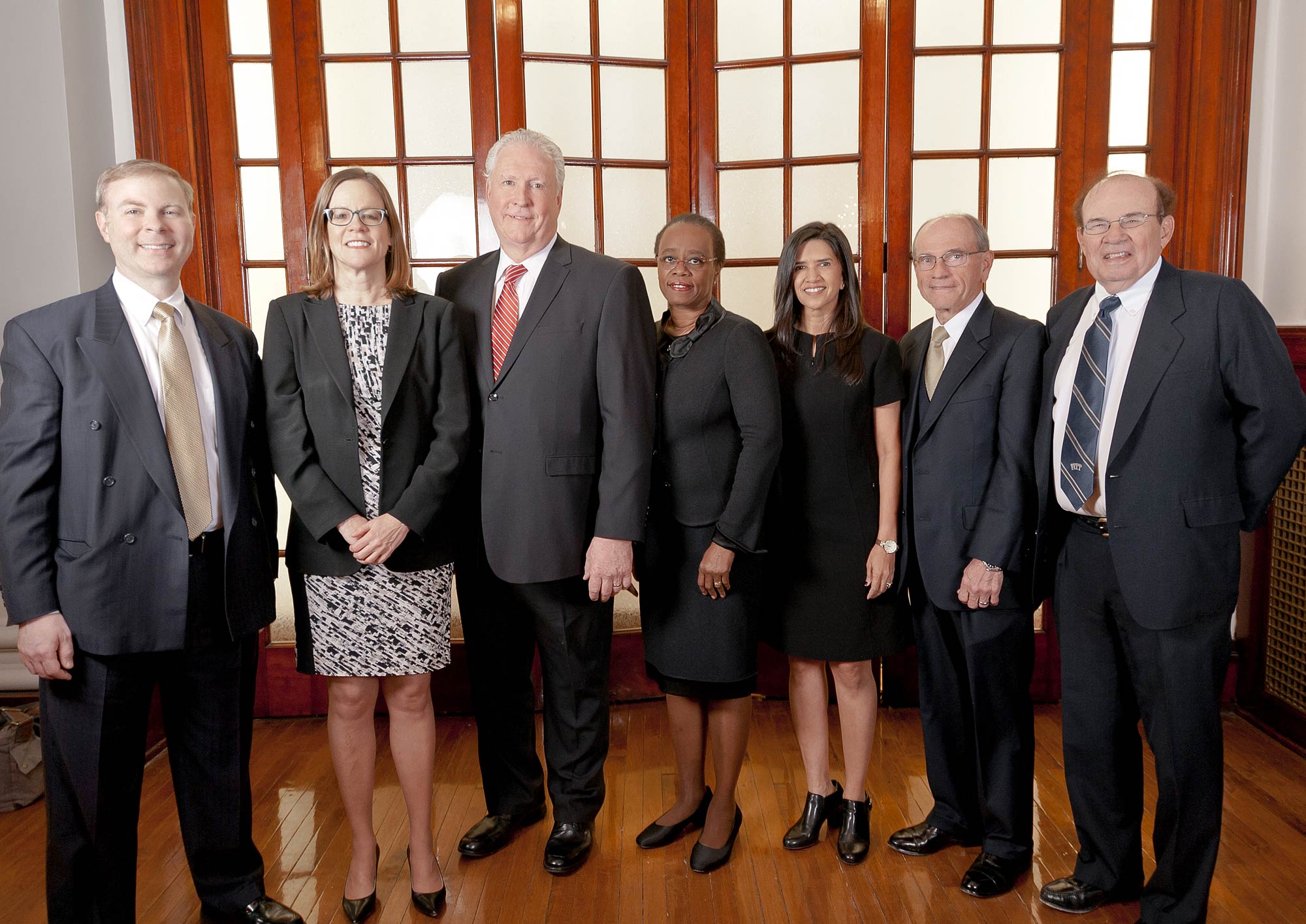 2017 Distinguished Alumni at annual banquet