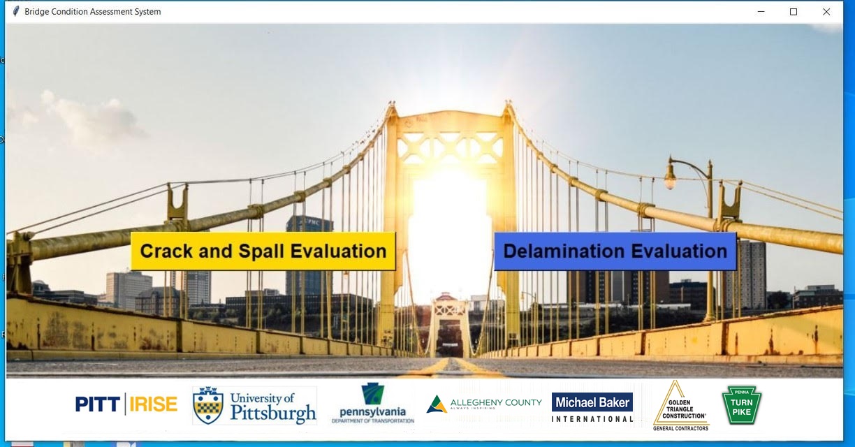 Crack and spill evaluation and delamination evaluation