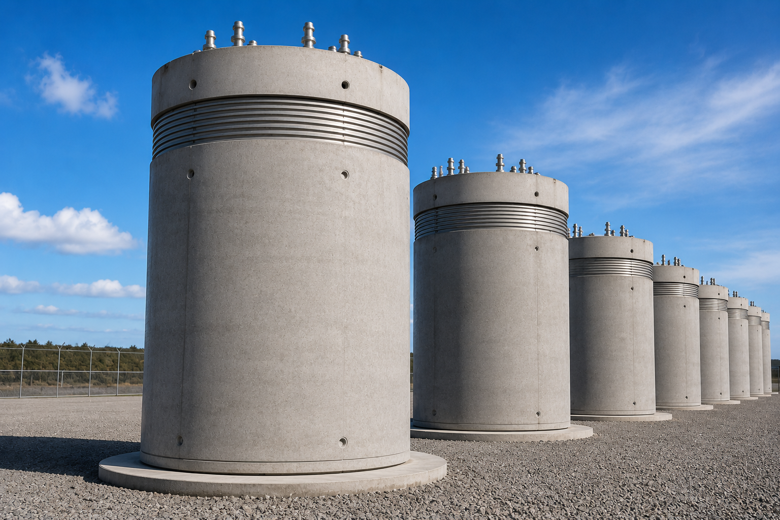 used nuclear fuel storage systems