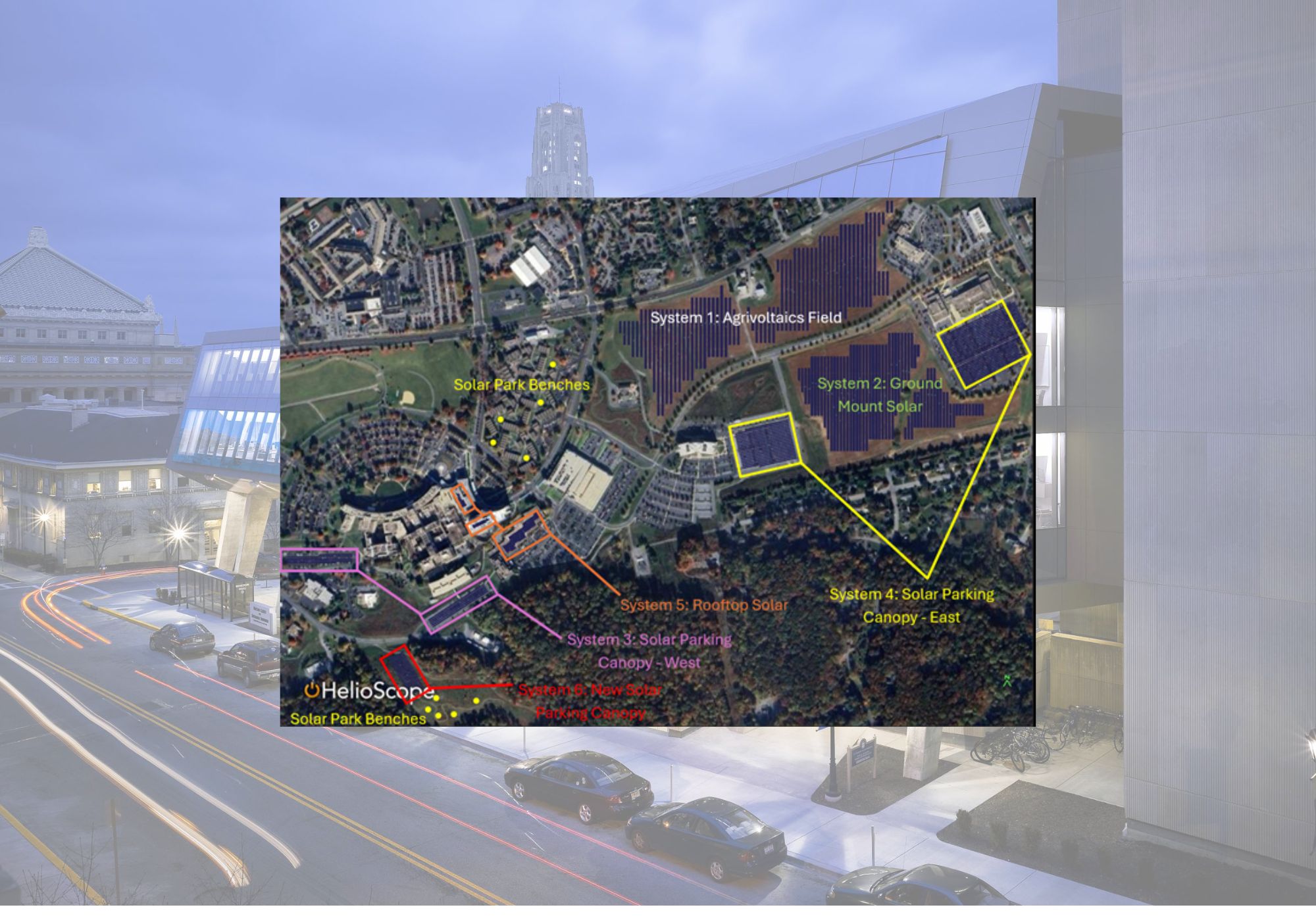 Solar project conceptual design