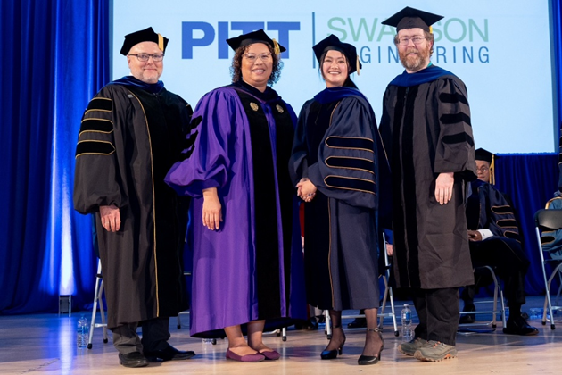 the deans assembled at graduation