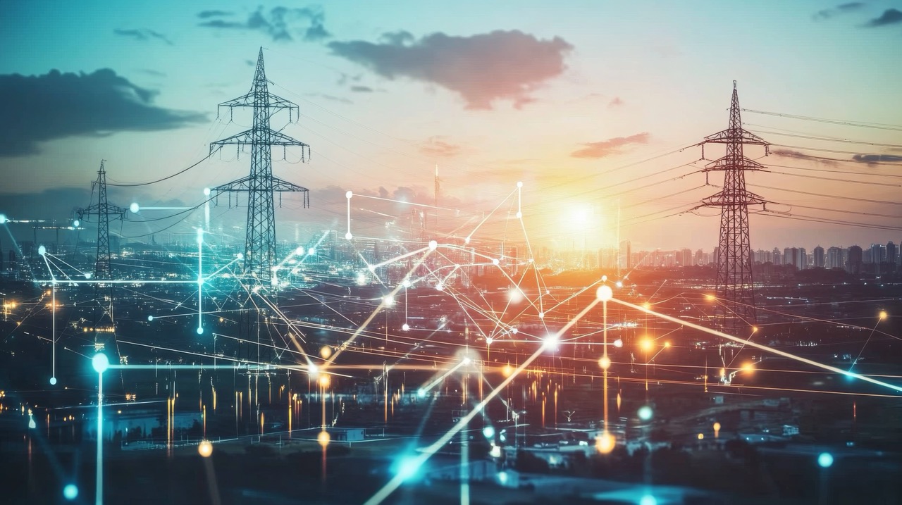 Adobe Stock photo of a connected power grid