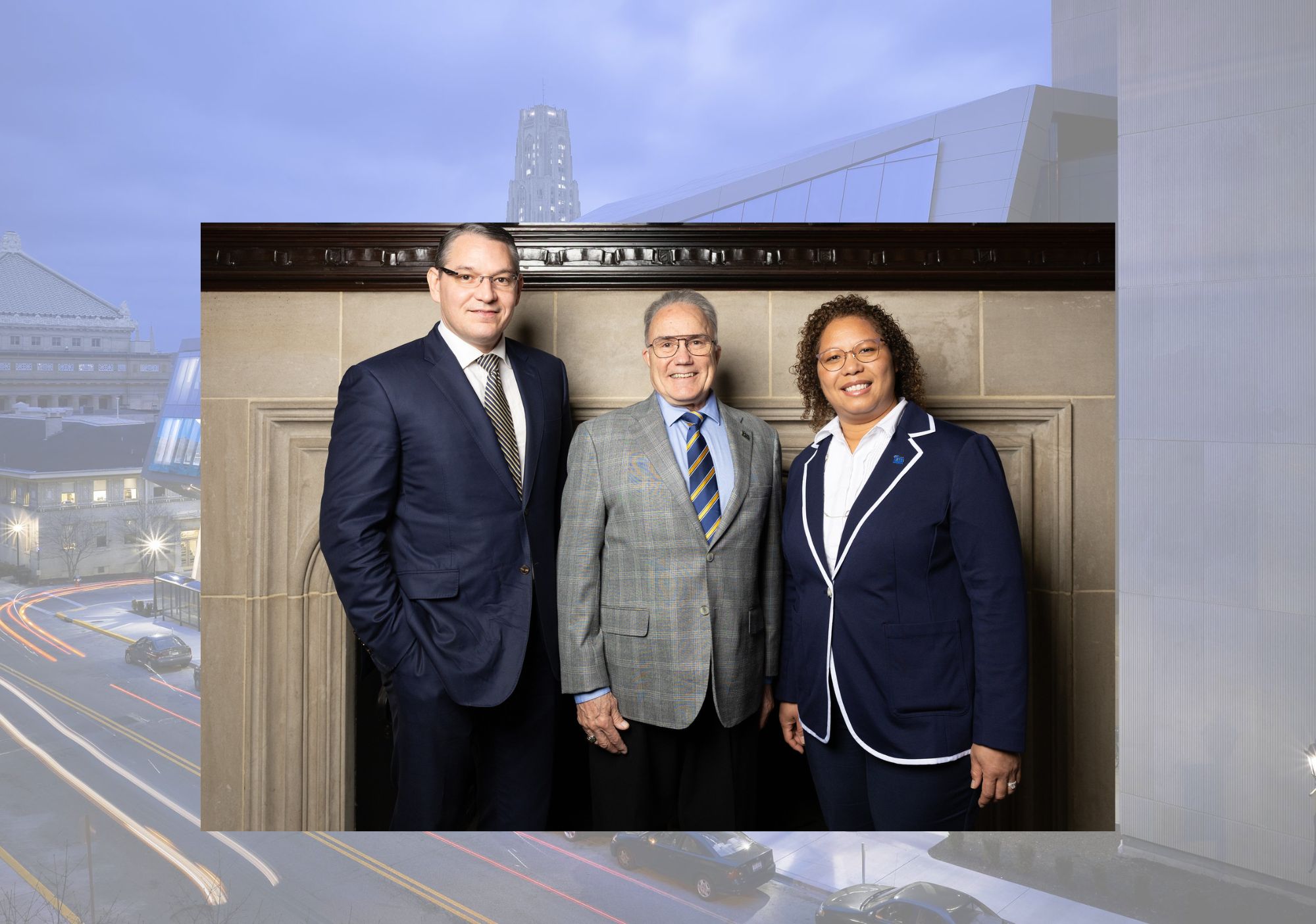 L - R: Steven Little, Charles Bleil, and Michele Manuel