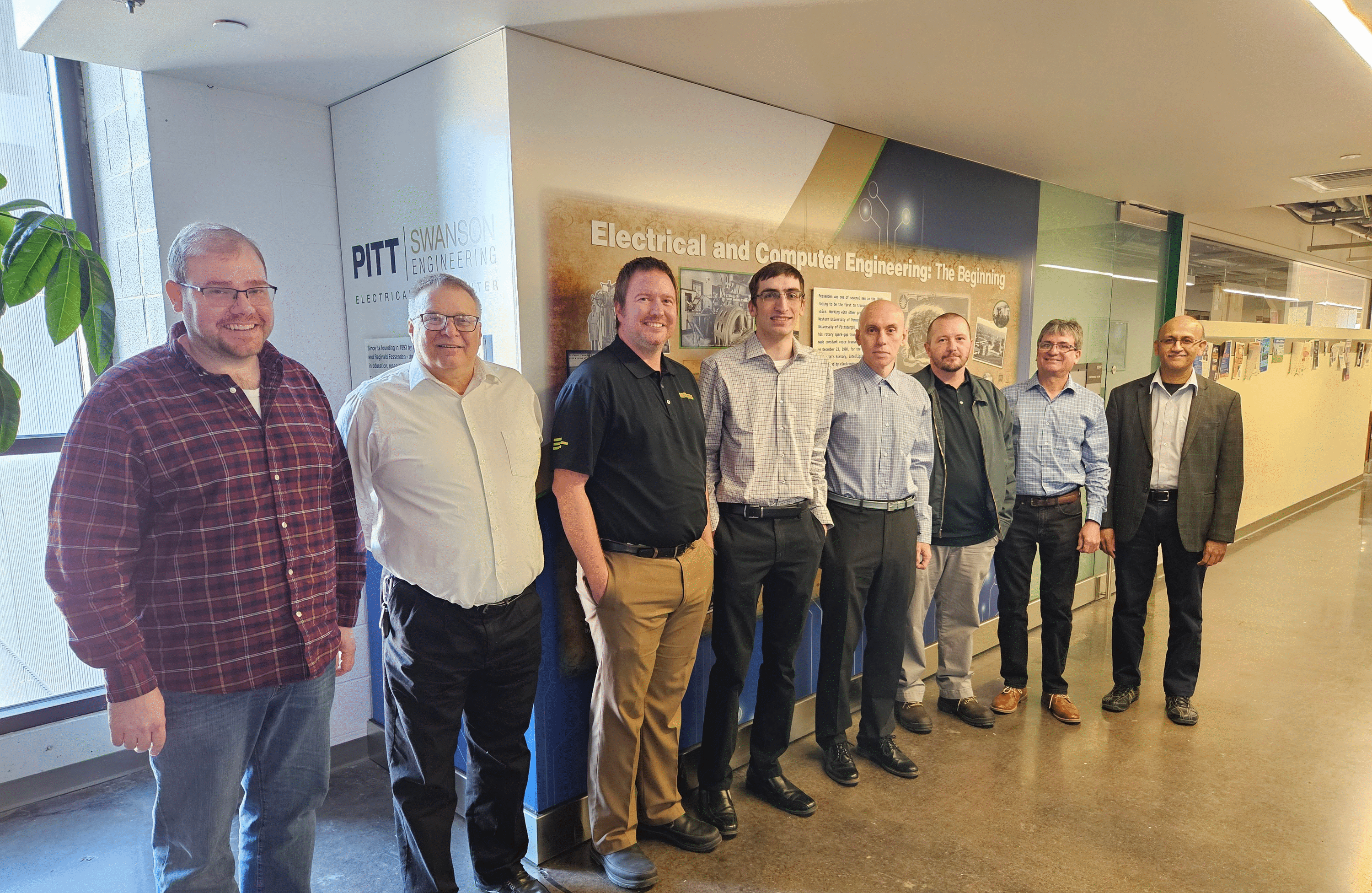 Faculty and students of the Department of Electrical and Computer Engineering