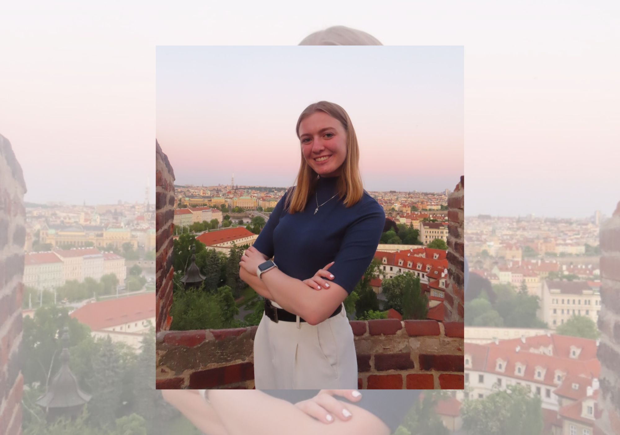 Aleia Frye in Prague
