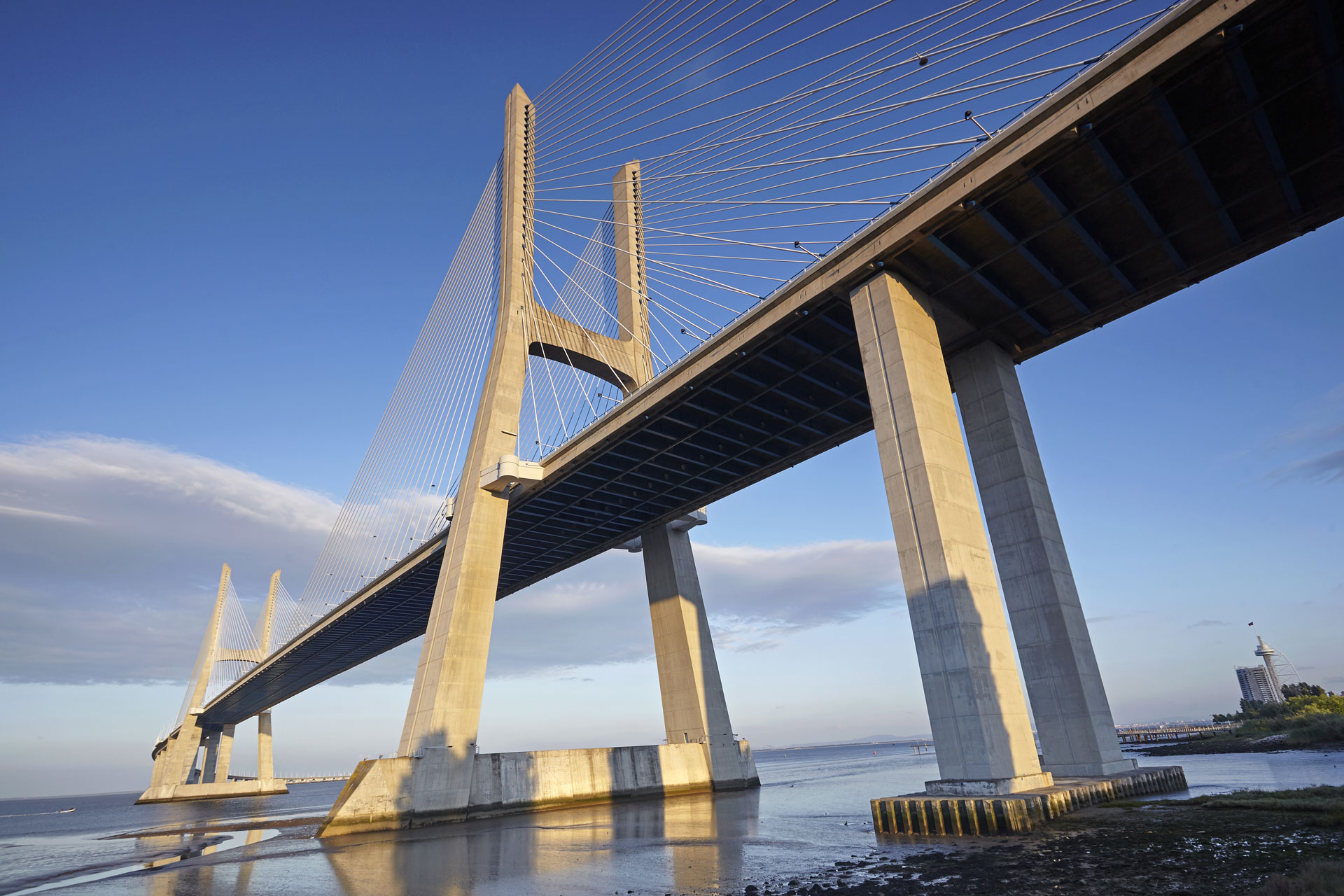 Suspension cable bridge