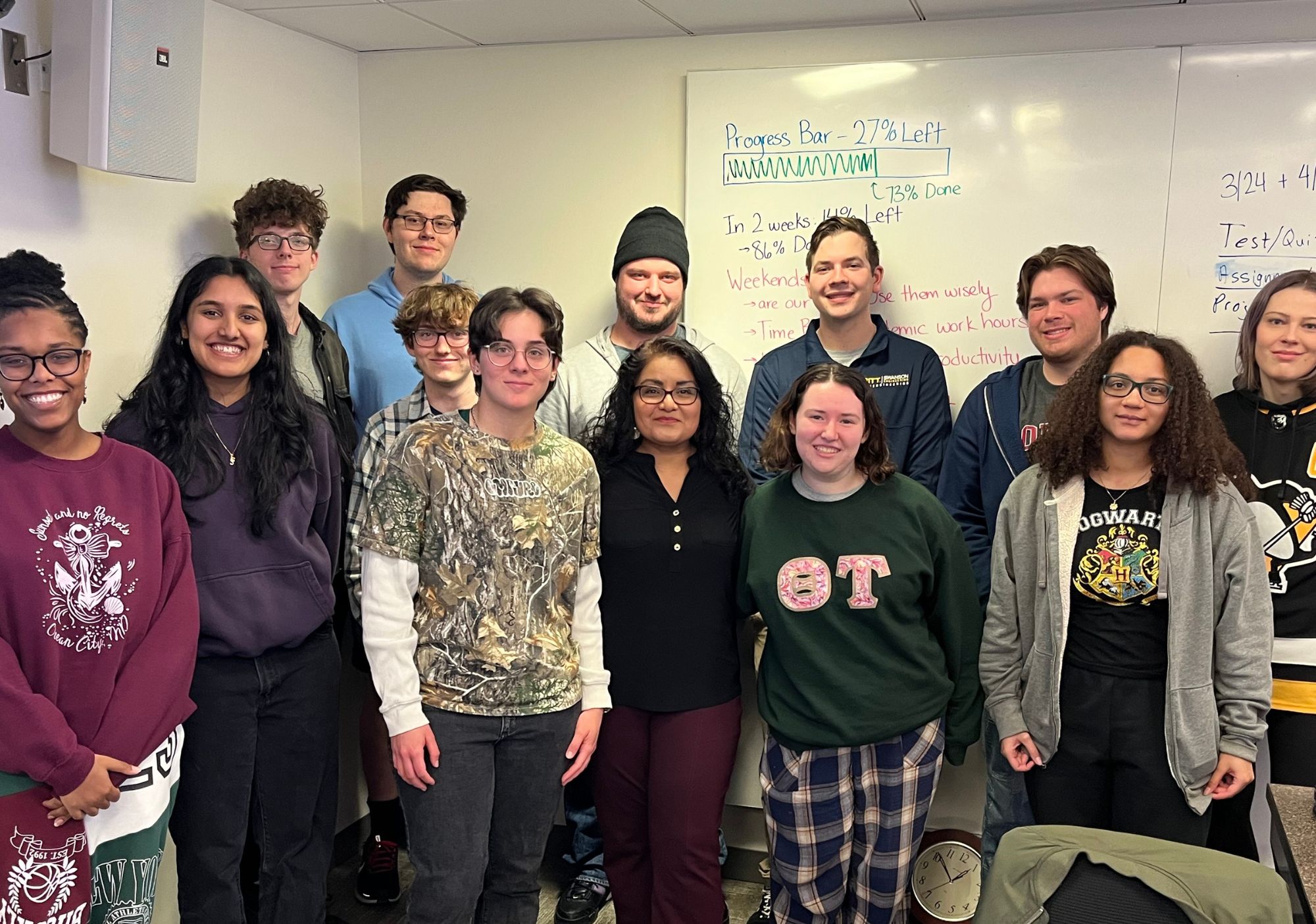 Anita Persaud with ACE mentors and students