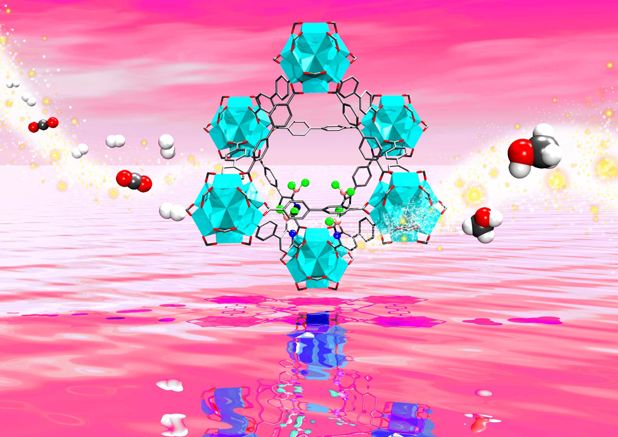 catalyst that advances capture and conversion of atmospheric carbon dioxide