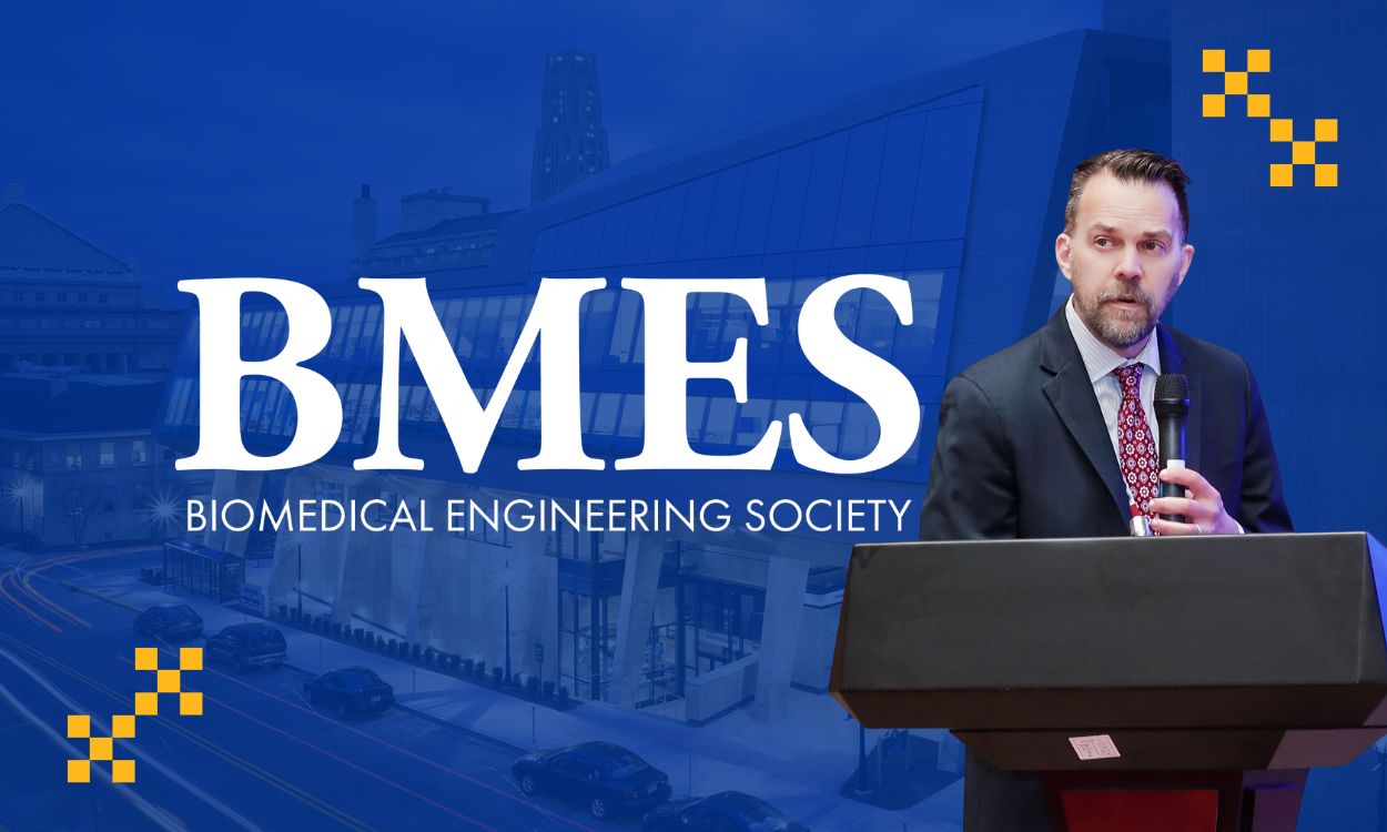 william wagner recieving a BMES award