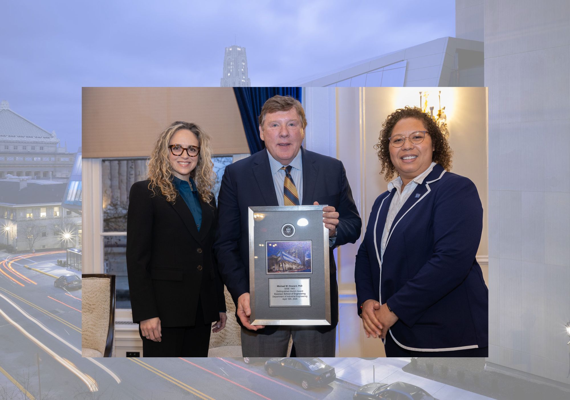 L - R: Lisa Maillart, Michael Howard, and Michele Manuel