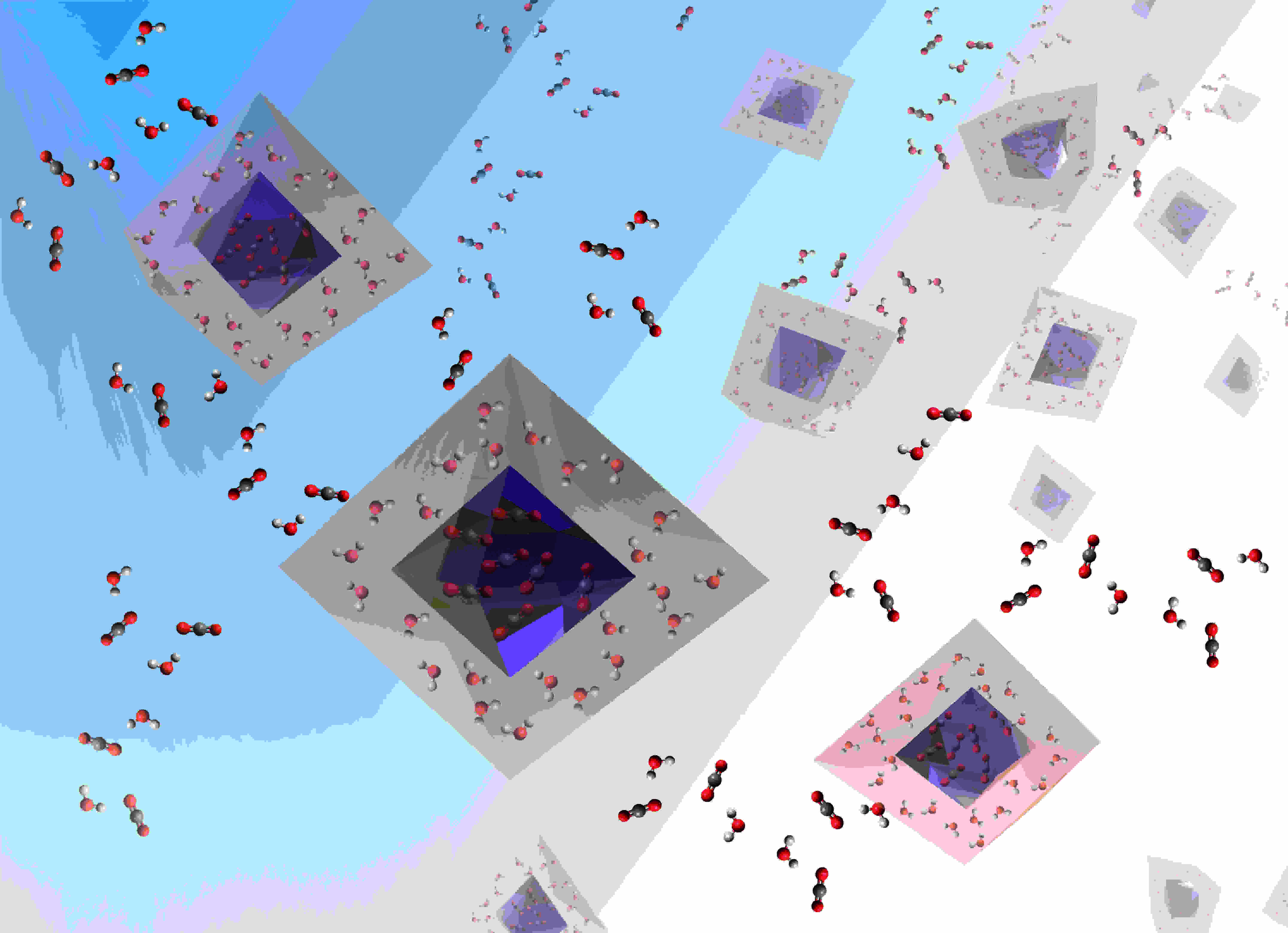 MOFs with a core-shell design will be able to block other gasses and trap carbon dioxide.