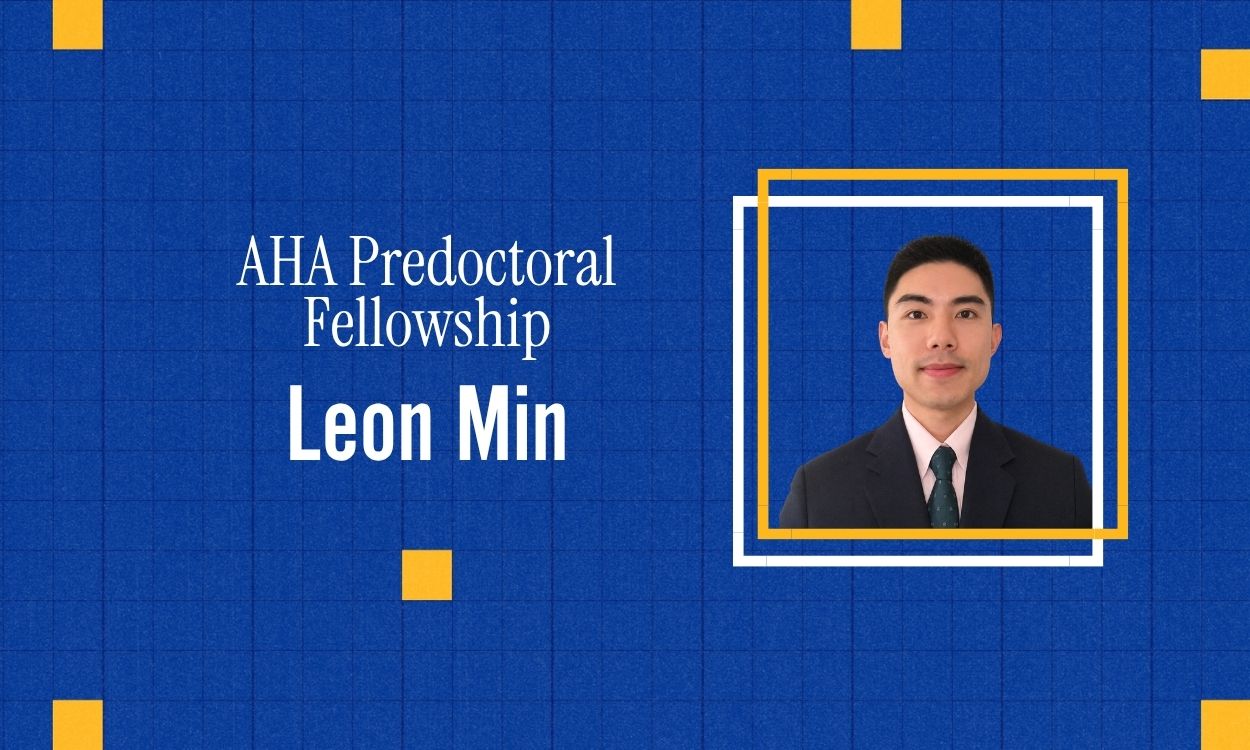 AHA Predoctoral Fellowship Leon Min