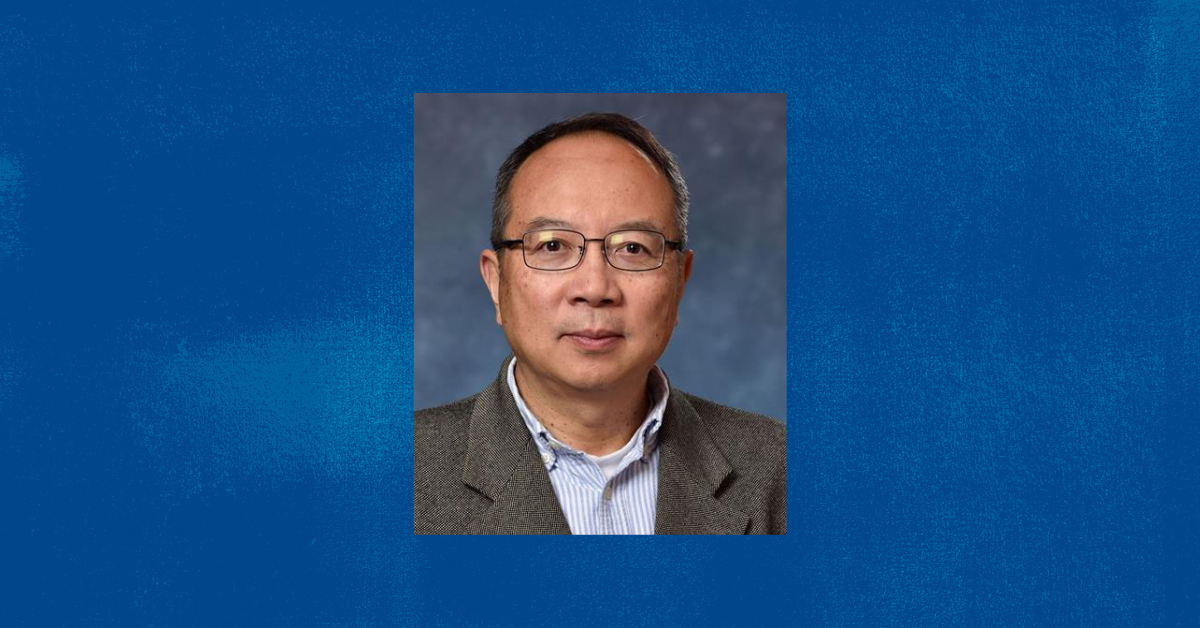 Scott Mao headshot on background.