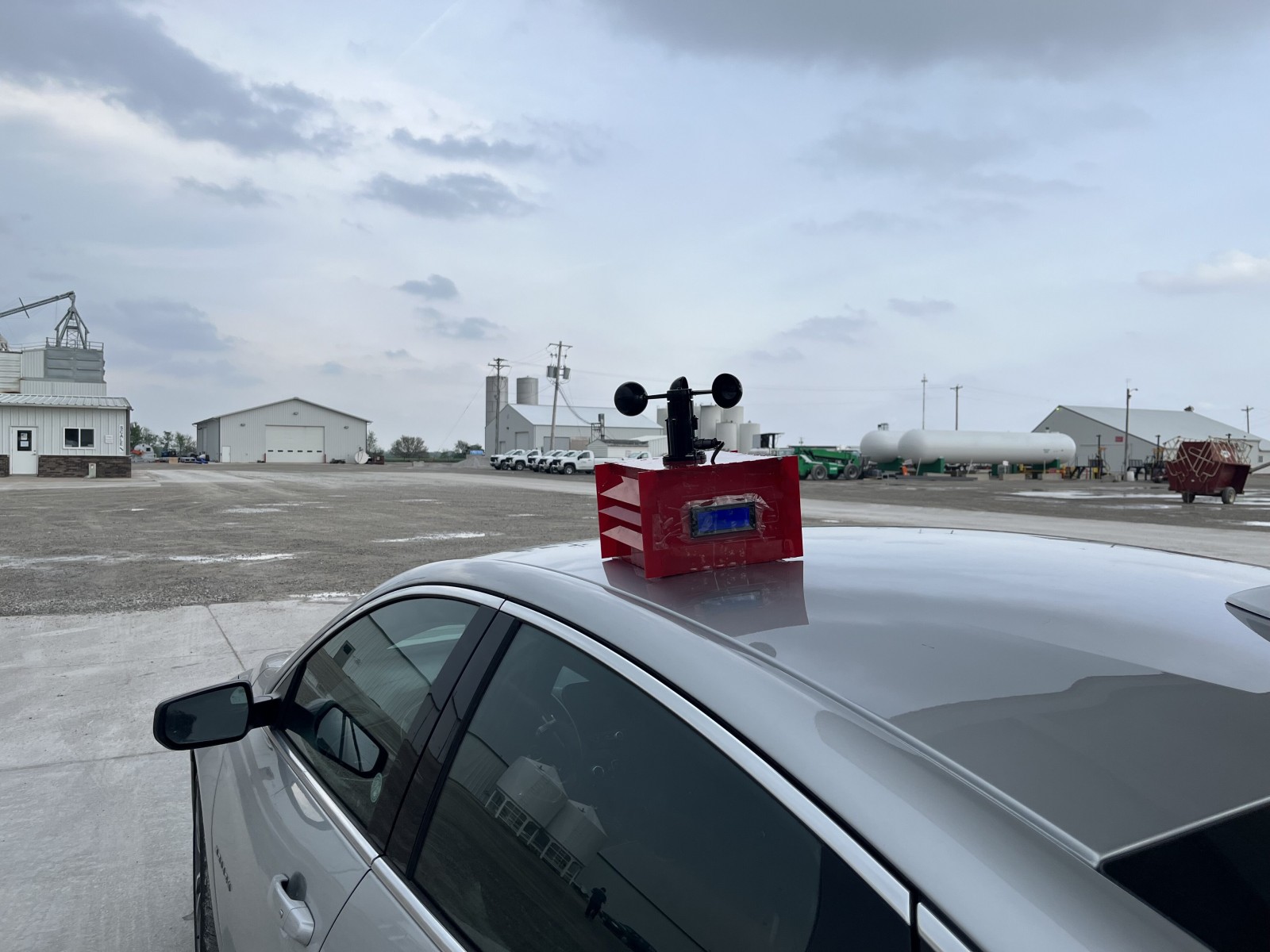 Mobile Weather Station - Pitt Engineering Science student Noah French built a mobile weather station in his junior design class to chase tornados throughout the country. Mobile Weather Station