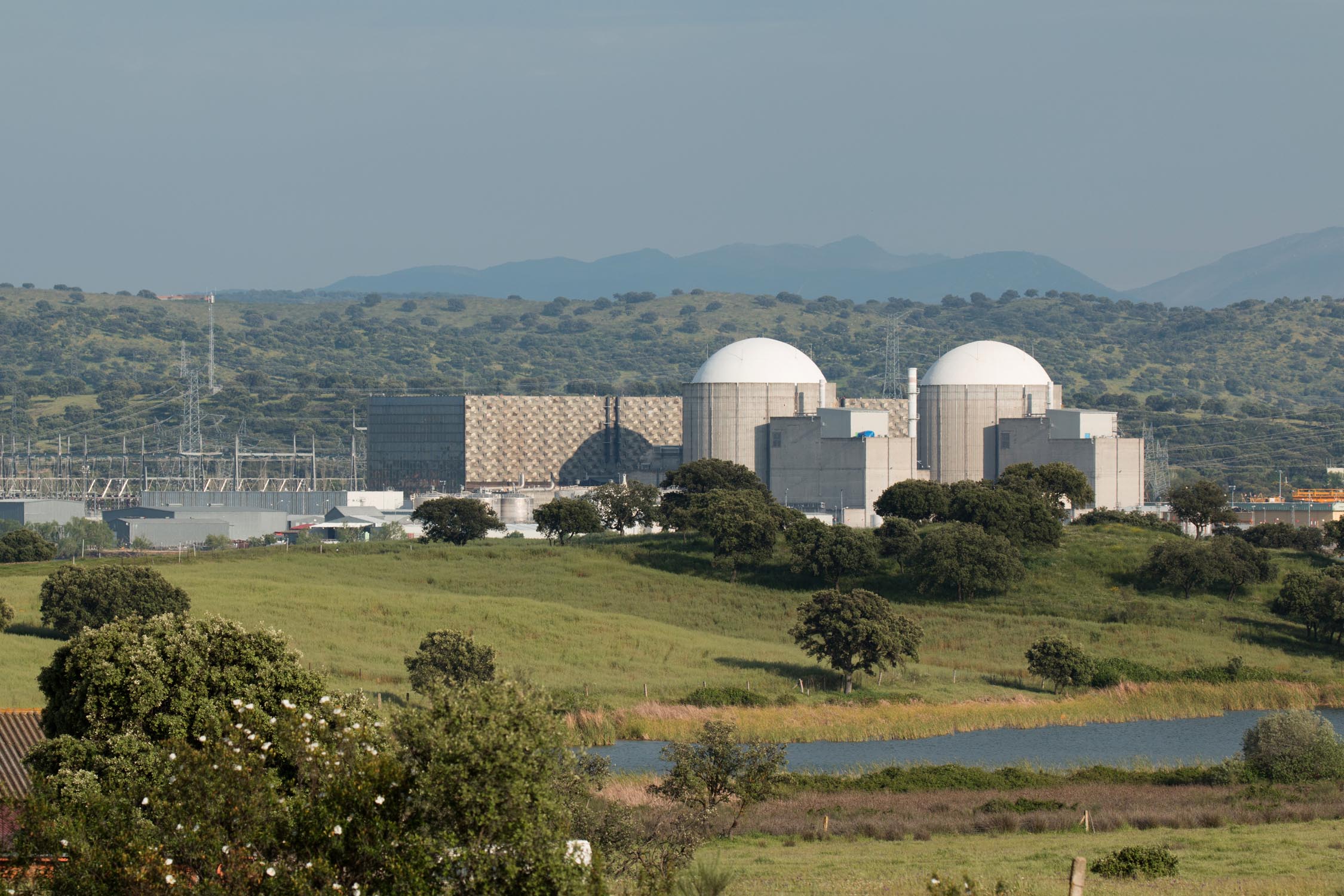 A nuclear power plant