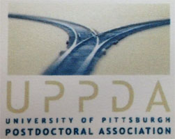  university of Pittsburgh postdoctoral association logo 
