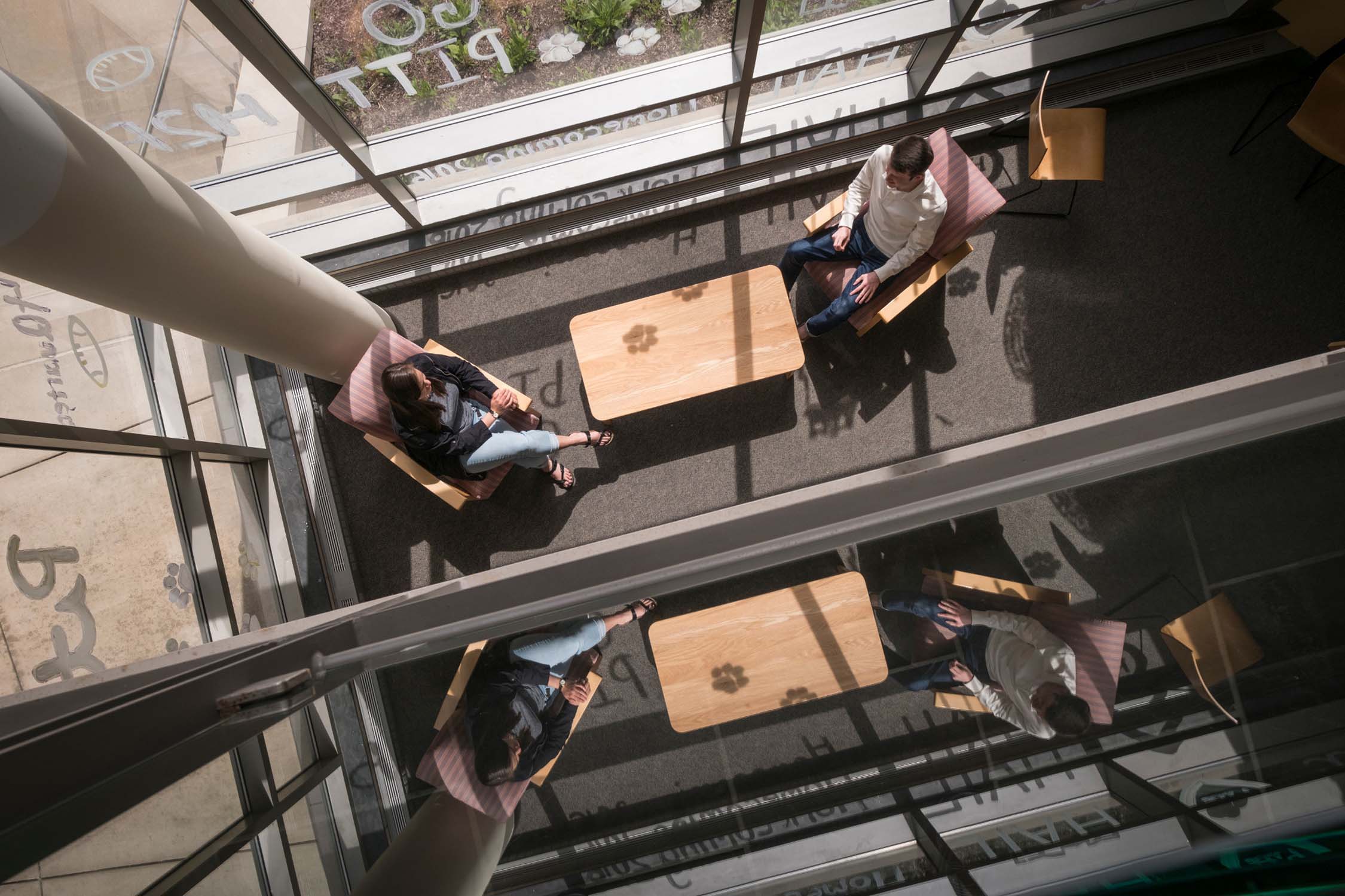 University of Pittsburgh students in a classroom