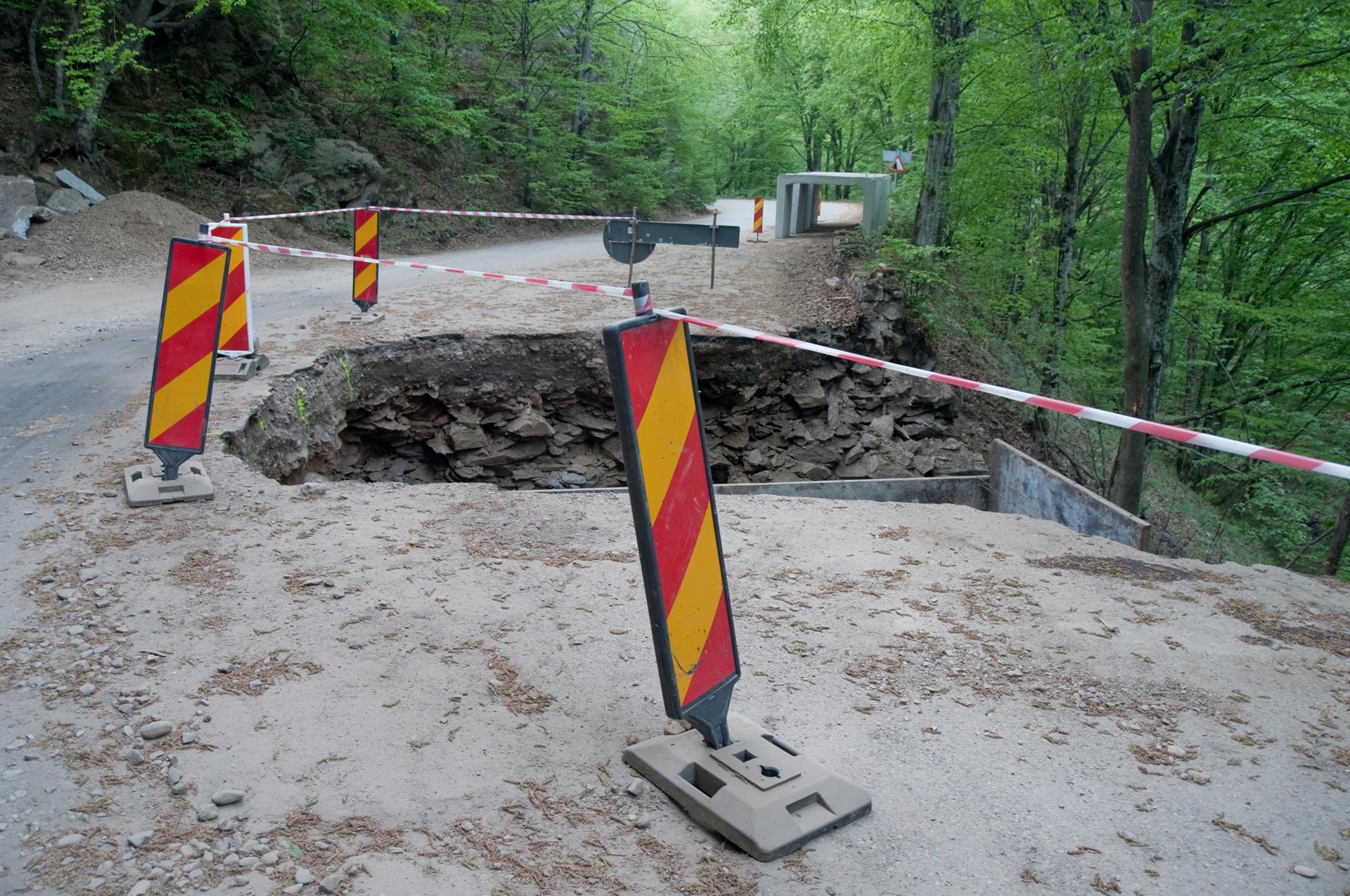  Roadway sinkhole   