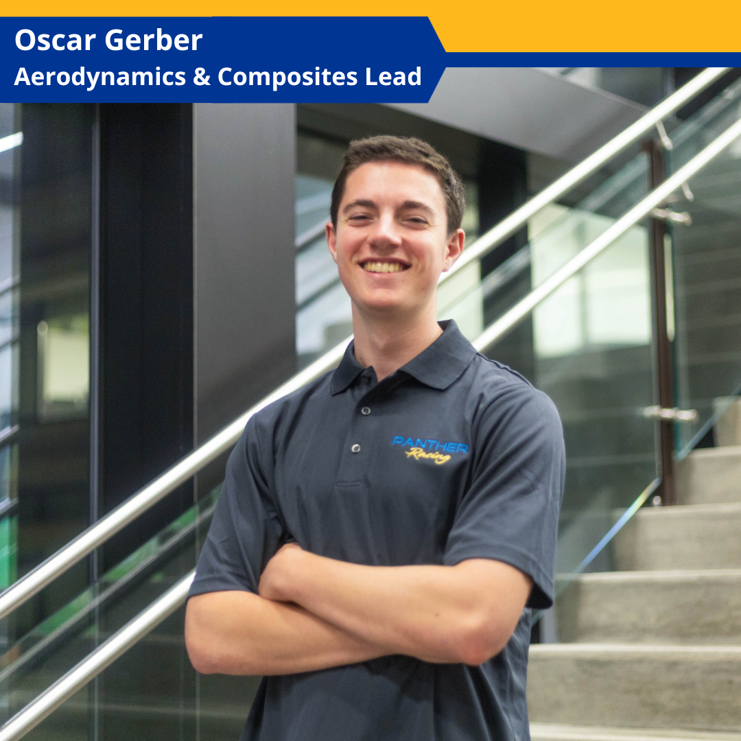 Oscar Gerber, aerodynamics and composites lead